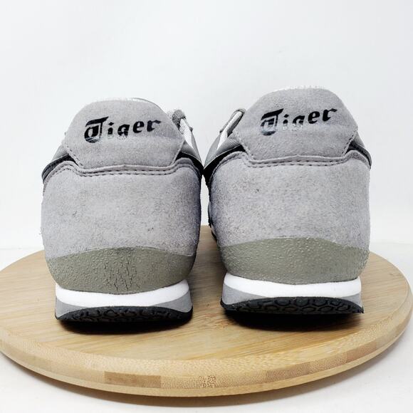 Onitsuka Tiger Shoes Womens 9 Ultimate 81 Grey Black Retro Sneaker - Picture 10 of 16